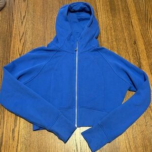 Lululemon Athletica Blue Zip-Up Hoodie
